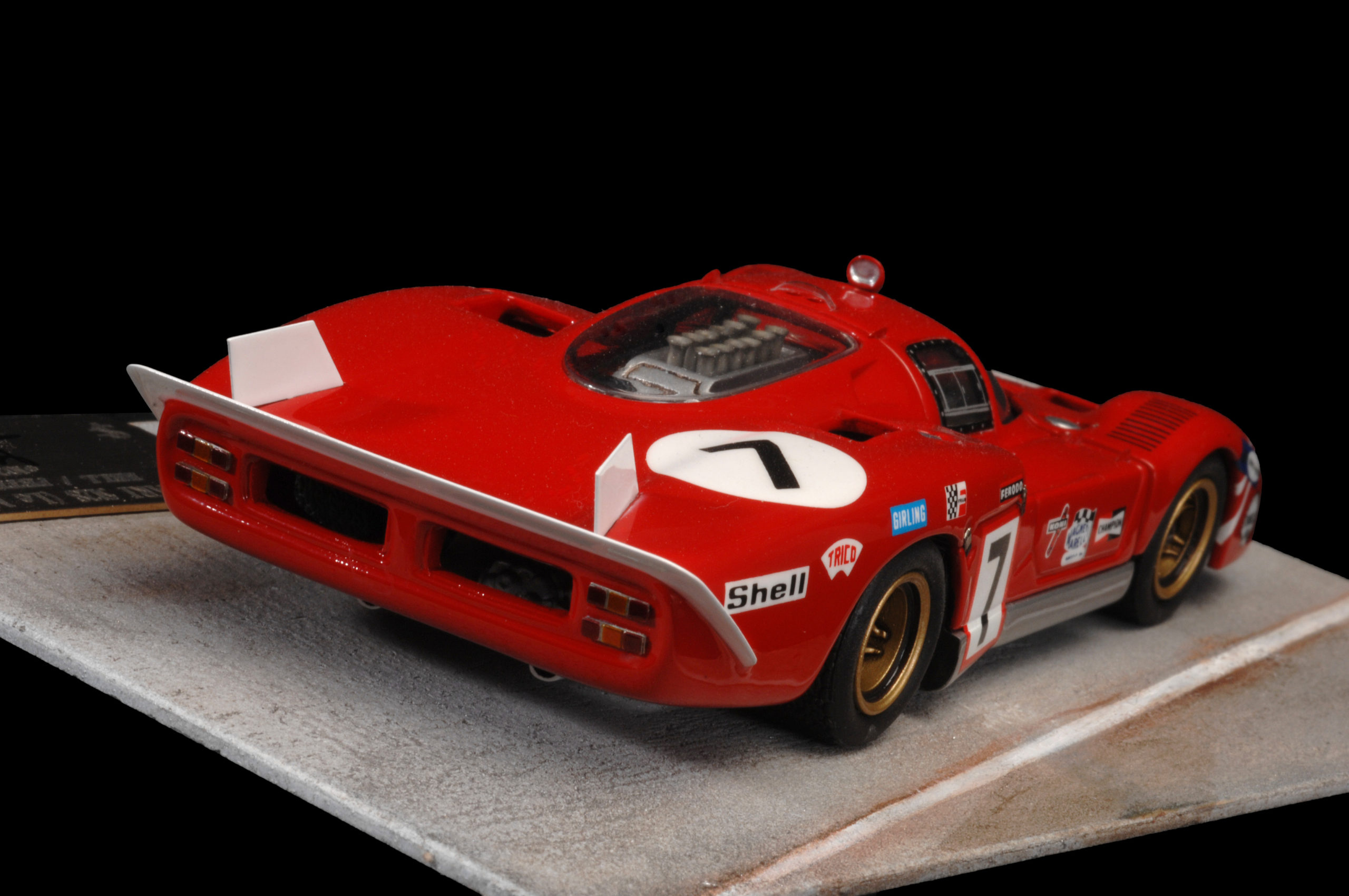 銀座★ AMR 1/43 Ferrari 375MM Le Mans #0380 ジオラマセット レーシングカー