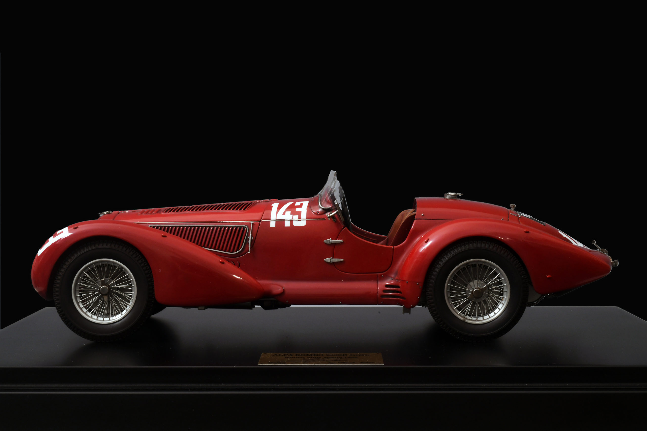Alfa Romeo 8C (1933) winner Mille Miglia
