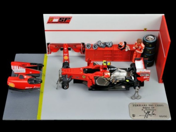 Ferrari F60 (2009) 1/43 Belgian GP - K. Raikkonen Ferrari F60 (2009) 1/43 Belgian GP - K. Raikkonen