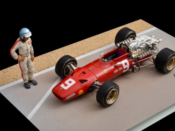 Ferrari 312 (1968) 1/43 South Africa GP - Jacky Ickx Ferrari 312 (1968) 1/43 South Africa GP - Jacky Ickx