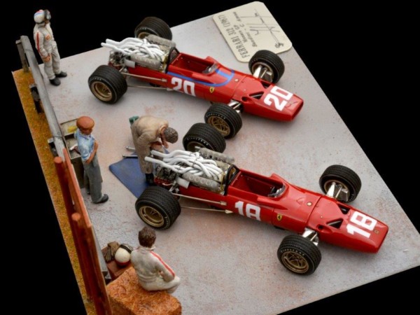 Ferrari 312 (1967) 1/43 Monaco GP - Bandini & Amon Ferrari 312 (1967) 1/43 Monaco GP - Bandini & Amon