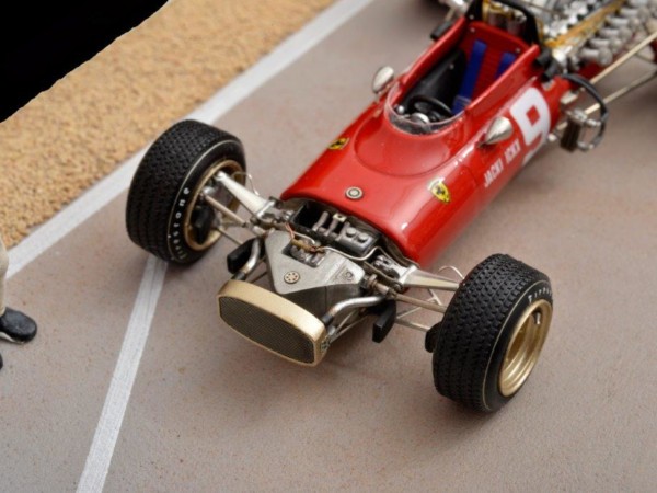Ferrari 312 (1968) 1/43 South Africa GP - Jacky Ickx Ferrari 312 (1968) 1/43 South Africa GP - Jacky Ickx