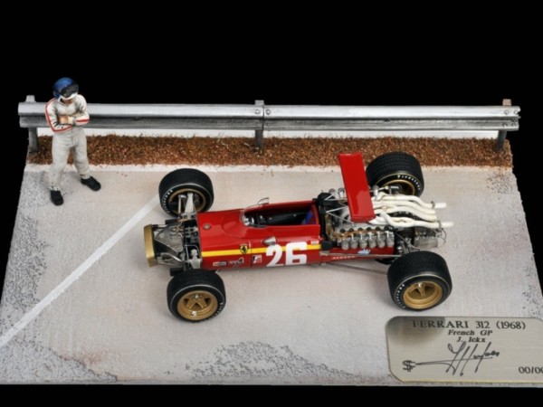 Ferrari 312 (1968) 1/43 French GP - Jacky Ickx Ferrari 312 (1968) 1/43 French GP - Jacky Ickx