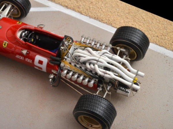 Ferrari 312 (1968) 1/43 South Africa GP - Jacky Ickx Ferrari 312 (1968) 1/43 South Africa GP - Jacky Ickx