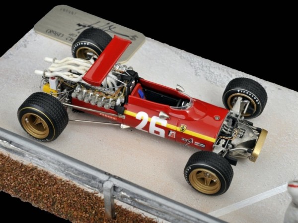 Ferrari 312 (1968) 1/43 French GP - Jacky Ickx Ferrari 312 (1968) 1/43 French GP - Jacky Ickx