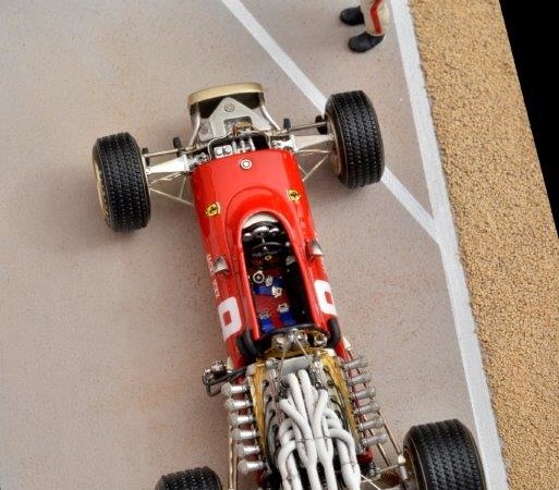 Ferrari 312 (1968) 1/43 South Africa GP - Jacky Ickx Ferrari 312 (1968) 1/43 South Africa GP - Jacky Ickx