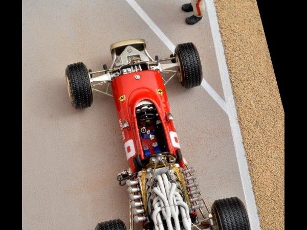 Ferrari 312 (1968) 1/43 South Africa GP - Jacky Ickx Ferrari 312 (1968) 1/43 South Africa GP - Jacky Ickx