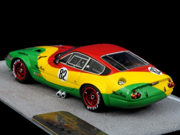 Ferrari 365 GTB/4 (1974) 1/43 Daytona "Bob Marley" Ferrari 365 GTB/4 (1974) 1/43 Daytona "Bob Marley"