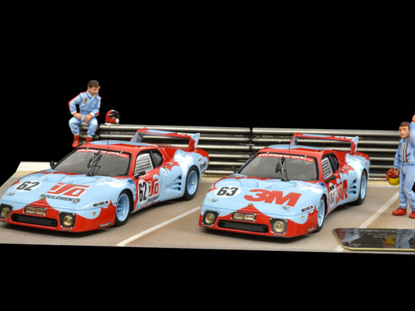 Ferrari 512BBLM Le Mans 1979 Ferrari 512BBLM #61 (1979) 1/43 #62 #63 JMS Racing