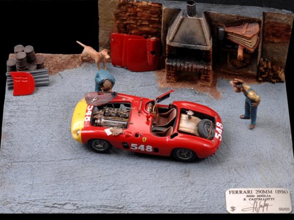 Ferrari 290 Mille Miglia (1956) 1/43 Castellotti Ferrari 290 Mille Miglia (1956) 1/43 Castellotti