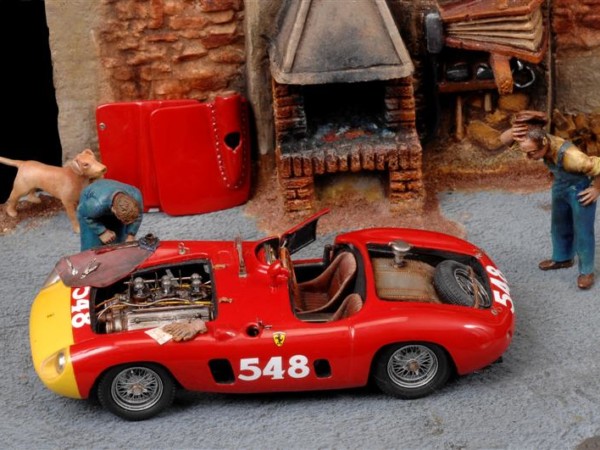 Ferrari 290 Mille Miglia (1956) 1/43 Castellotti Ferrari 290 Mille Miglia (1956) 1/43 Castellotti