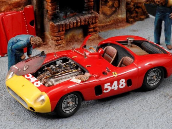 Ferrari 290 Mille Miglia (1956) 1/43 Castellotti Ferrari 290 Mille Miglia (1956) 1/43 Castellotti
