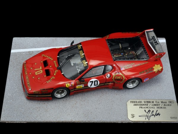 Ferrari 512BBLM (1982) 1/43 #70 Le Mans - Prancing Horse Ferrari 512BBLM (1982) 1/43 #70 Le Mans - Prancing Horse