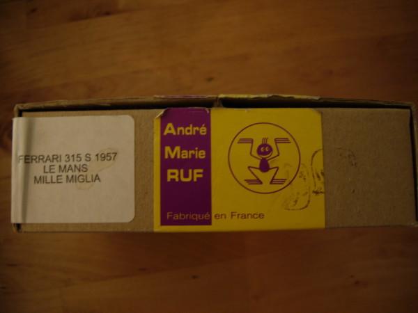 Ferrari 315S (1957) 1/43 Le Mans - Mille Miglia Ferrari 315S (1957) 1/43 Le Mans - Mille Miglia